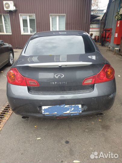 Усилитель бампера Infiniti G35 G37 V36 разбор