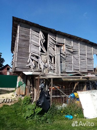 Сруб дома дрова