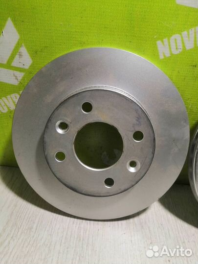 Диск тормозной передний вентилируемый Рено Клио