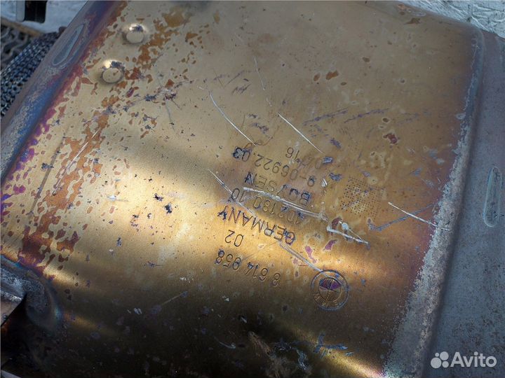 Глушитель BMW i3, 2016