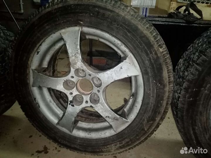 Колёса (шины + диски) vag 5*112, 185*65*r15