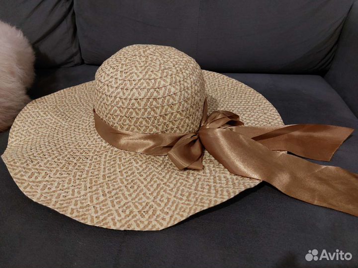 Шляпа плетёная