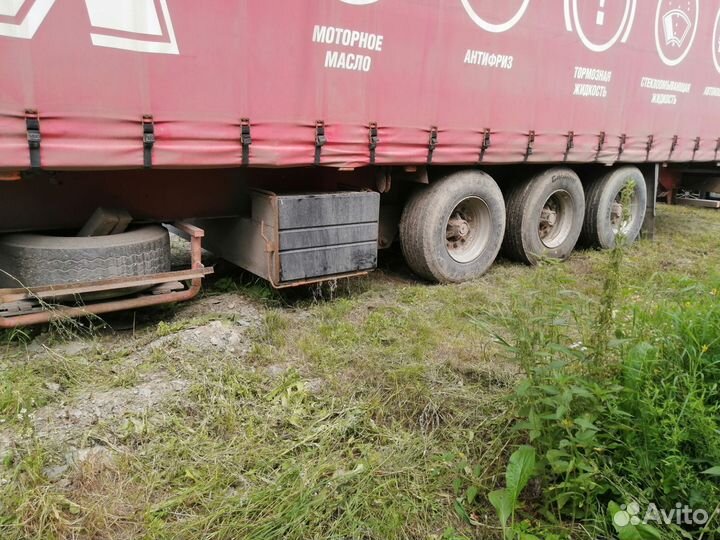 Полуприцеп тентованный Groenewegen DRO 12-27, 1998