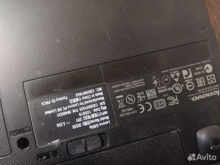 Lenovo g505s AMD A10-5750M APU R5 200M/8650M