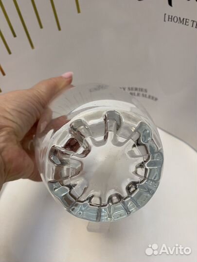 Ведерко для льда со щипчиками стекло