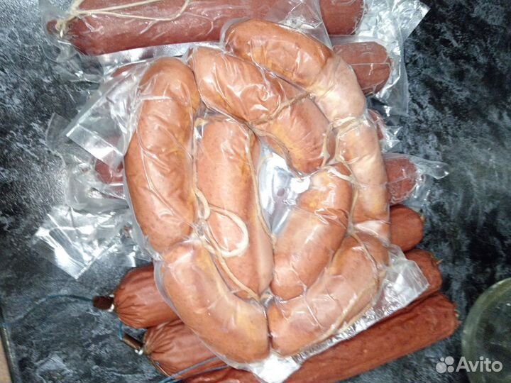 Колбаса из конины