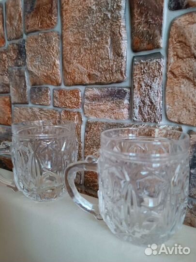 Пивная кружка СССР хрусталь