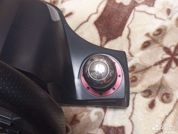 Игровой руль с педалями и коробкой передач