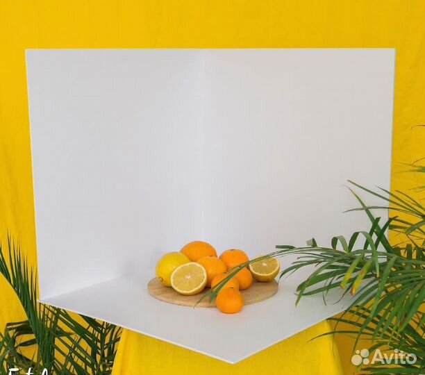 Угловой фотофон 50*50 пластик