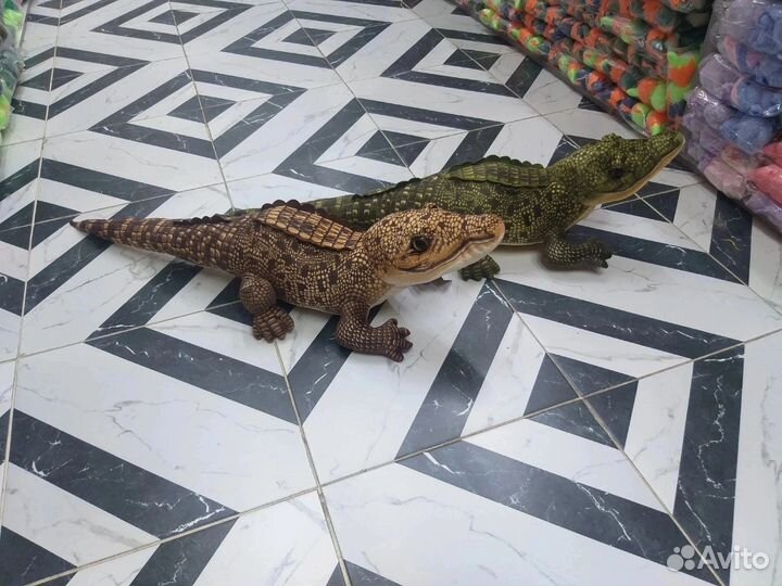 Мягкая игрушка крокодил 80 см