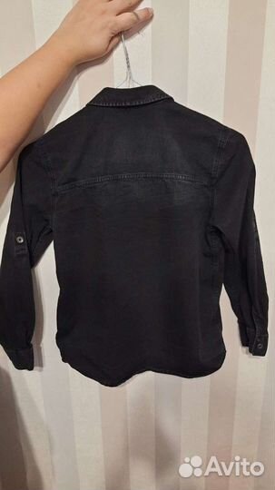 Детская джинсовая рубашка LC waikiki (новая)