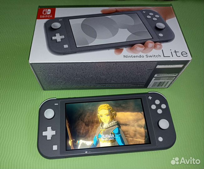 Nintendo switch lite прошит 160 gb