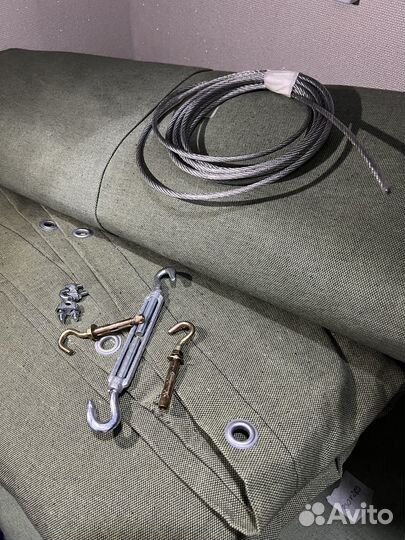 Брезентовая штора на ворота. Шторы из брезента