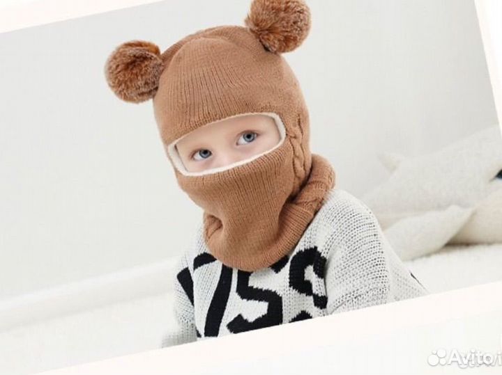 Шапка детская / шапка шлем