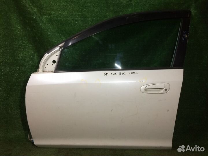 Дверь передняя левая Honda Civic EU1 EU3 Перламутр