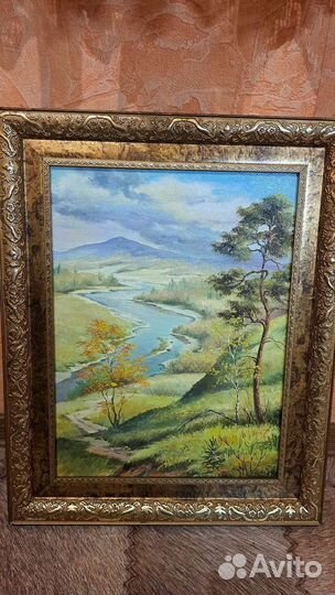 Картина маслом на холсте пейзаж