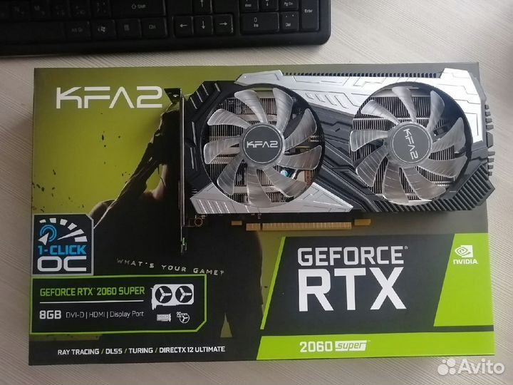 Видеокарта KFA2 RTX 2060 Super 8 Gb 256bit