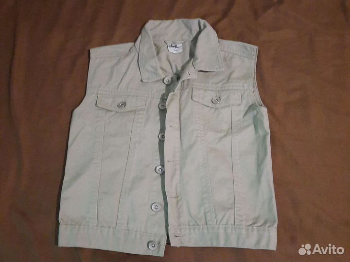 Безрукавка для мальчика 140