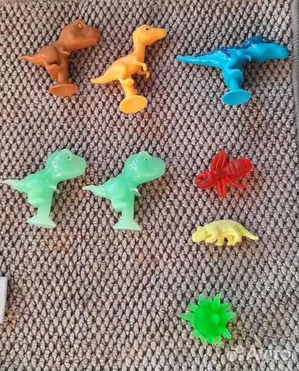 Скрепыши каваи, динозавры, монеты Пятёрочка