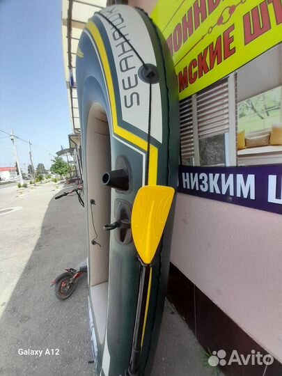 Лодка надувная двухместная