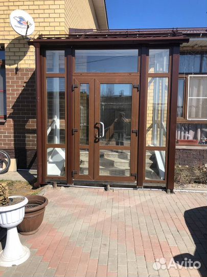 Входная группа пвх на веранду