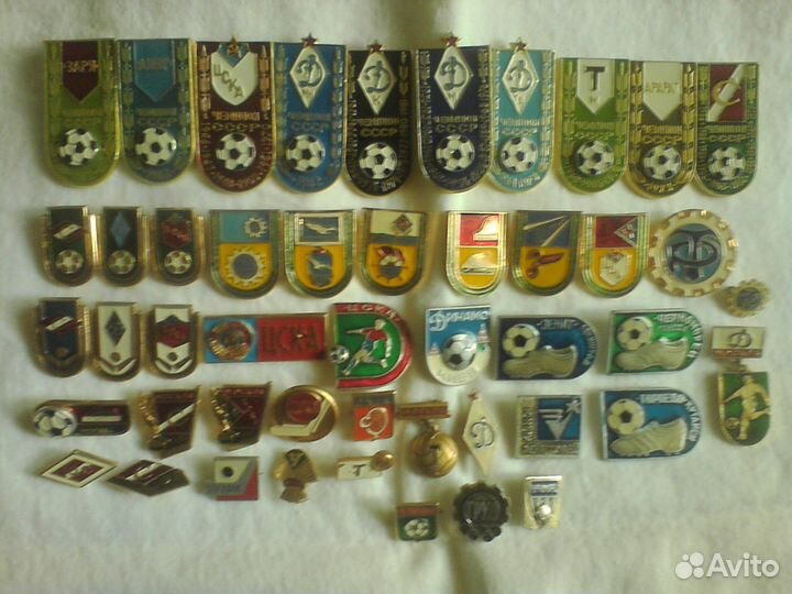 Спортивные клубные значки СССР