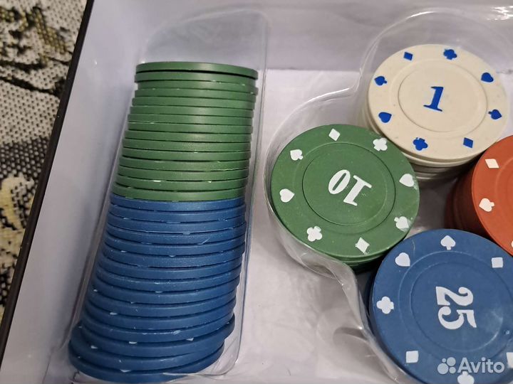 Покерный набор 100 фишек