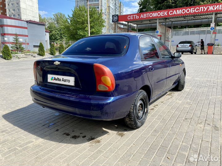 Chevrolet Lanos 1.5 МТ, 2008, 165 626 км