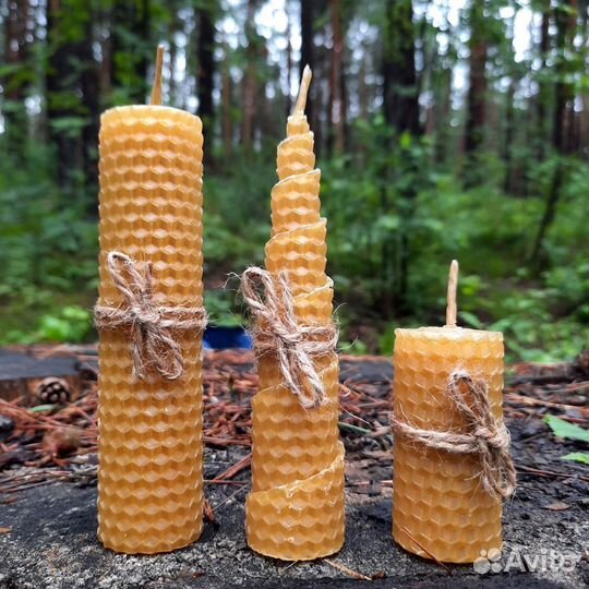 Свечи из натуральной вощины