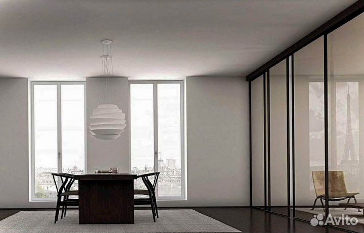 Стеклянная перегородка