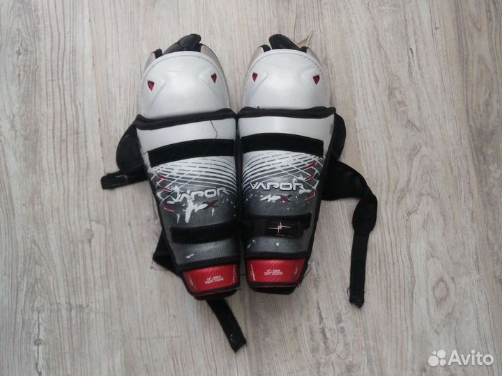 Щитки хоккейные bauer vapor apx размер 12''/30 см