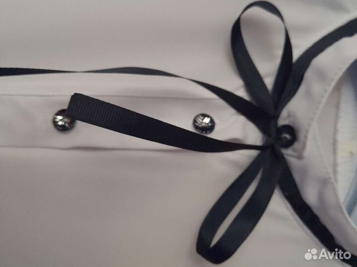 Блузка белая школьная 146