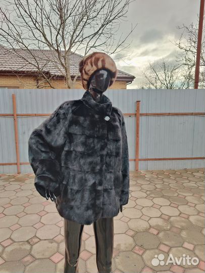 Норковая шуба 52-54