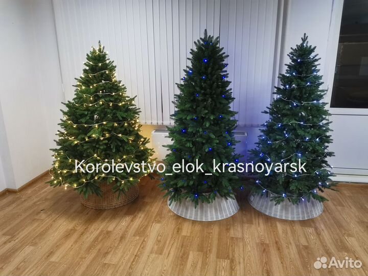 Ёлка литая искусственная без пвх веток