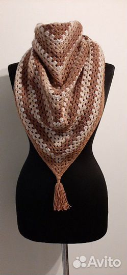Вязаная косынка