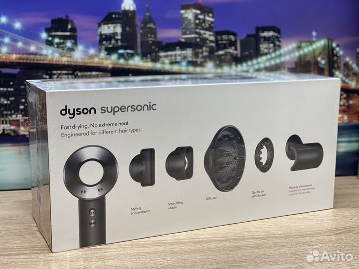 Фен Dyson Supersonic HD08 Black Nickel