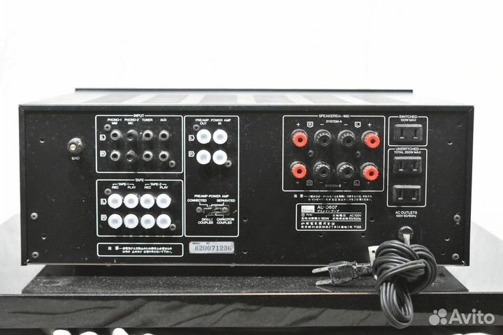 Усилитель мощности звука sansui AU-D607 (1979*)