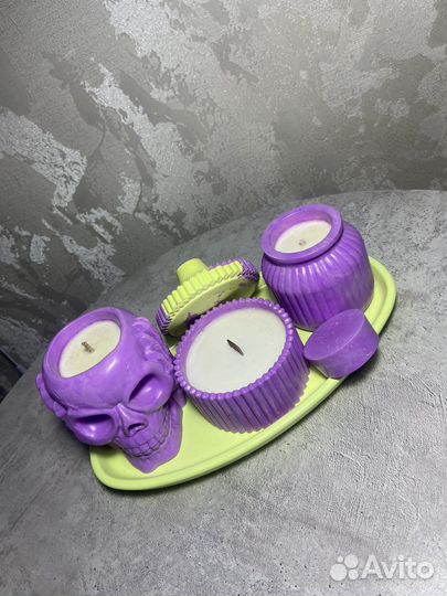 Ароматизированные свечи ручной работы