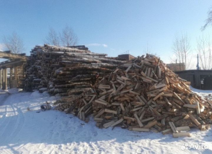 Дрова колотые ольха