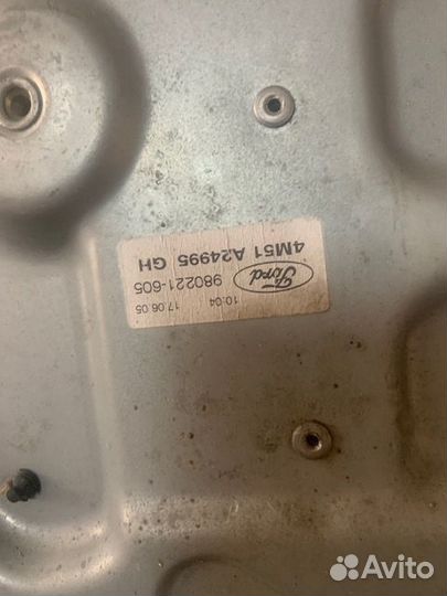 Стеклоподъемник задний левый Ford Focus 2