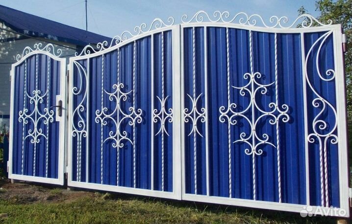 Кованые ворота
