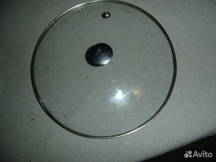 Крышка стеклянная 24 см для сковородок