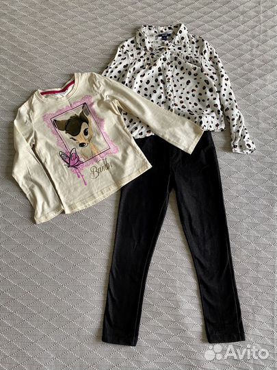 Вещи пакетом на девочку 116