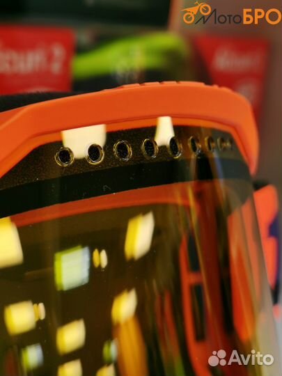 Очки 100 Accuri 2 Snowmobile Goggle Neon Orange