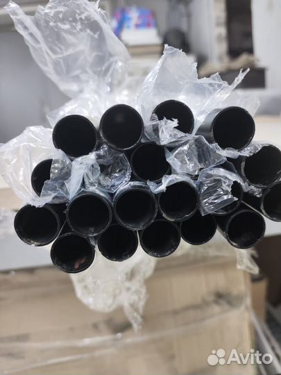 Труба для рейлинга чёрная 16мм