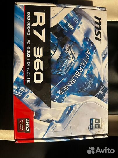 Radeon r7 360 2gb