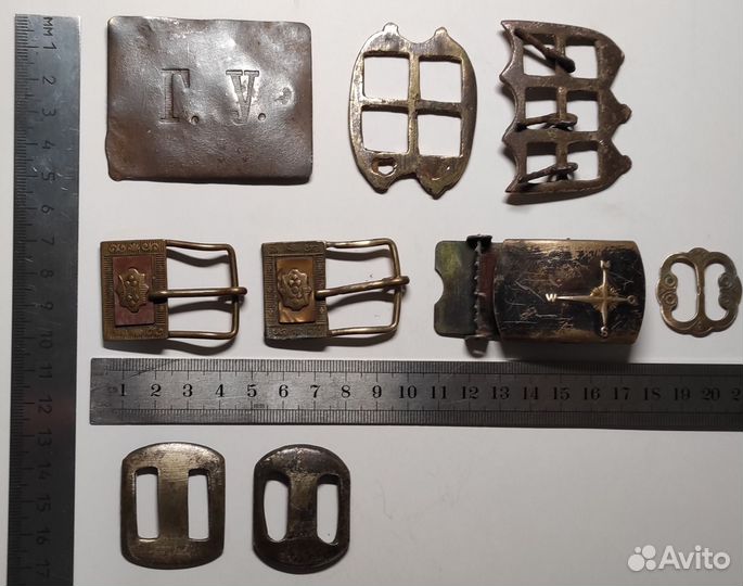 Старинные пряжки