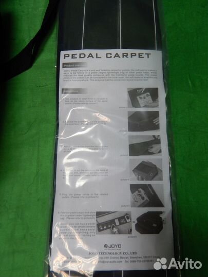 Педальборд joyo PC-1 в рюкзачке joyo