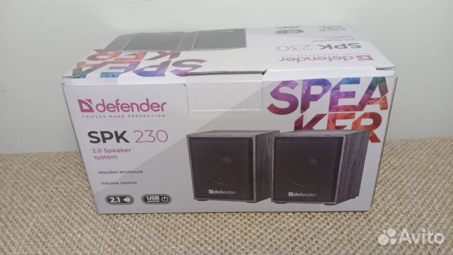Новые настольные аудио колонки Defender SPK 230