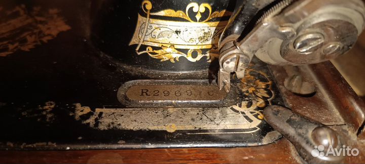 Швейная машинка зингер антикварная